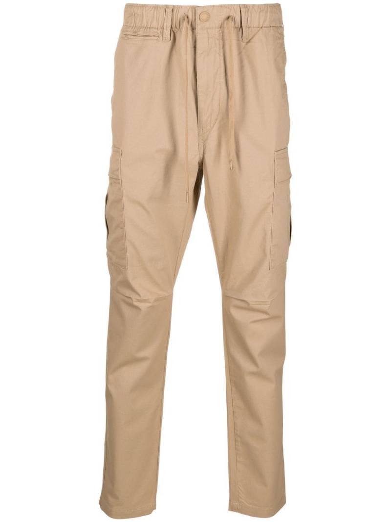 Polo Ralph Lauren drawstring-waist tapered trousers - Neutrals von Polo Ralph Lauren
