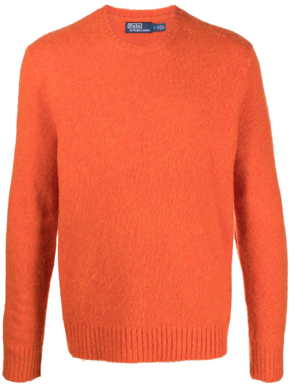 Polo Ralph Lauren elbow-patch crew-neck jumper - Orange von Polo Ralph Lauren