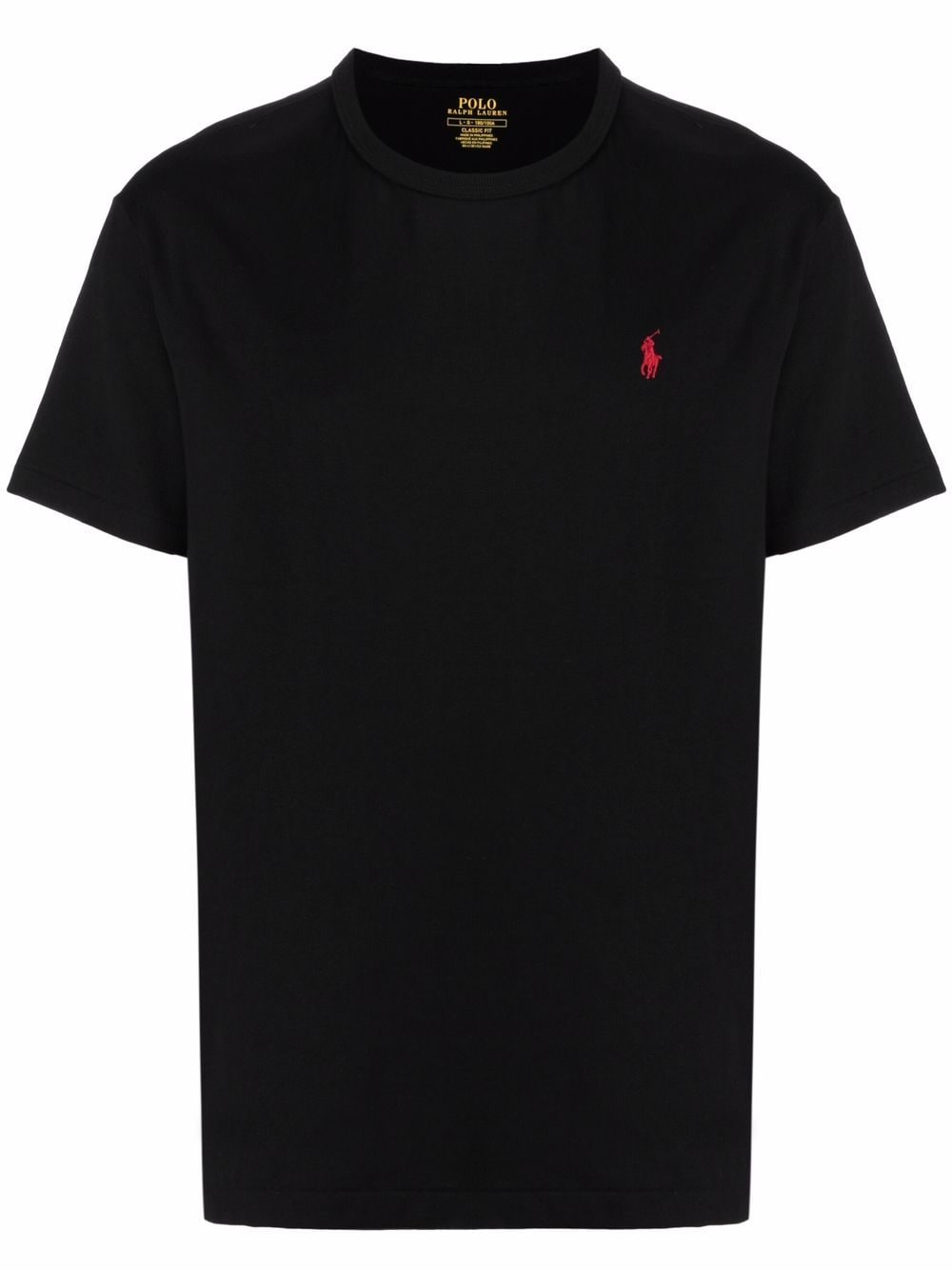 Polo Ralph Lauren embroidered logo T-shirt - Black von Polo Ralph Lauren