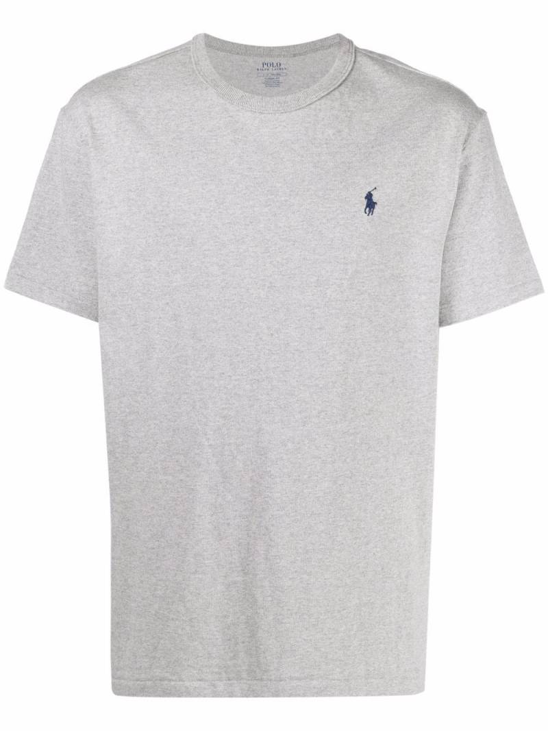 Polo Ralph Lauren embroidered logo T-shirt - Grey von Polo Ralph Lauren