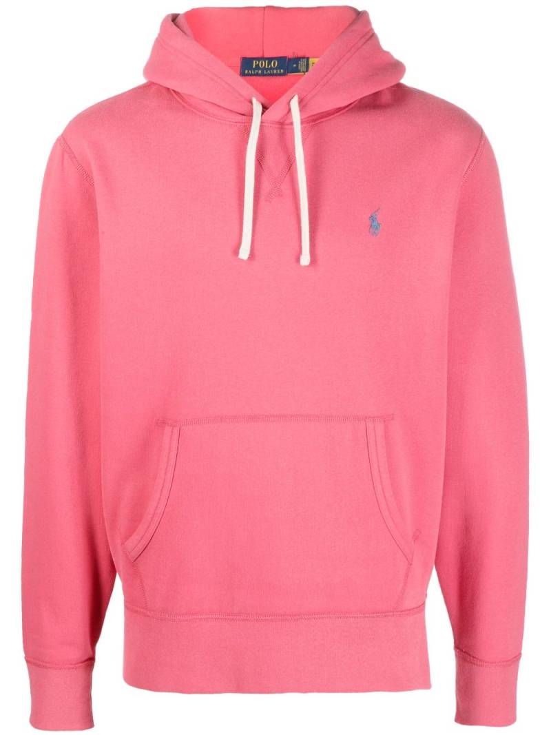 Polo Ralph Lauren embroidered-logo cotton hoodie von Polo Ralph Lauren