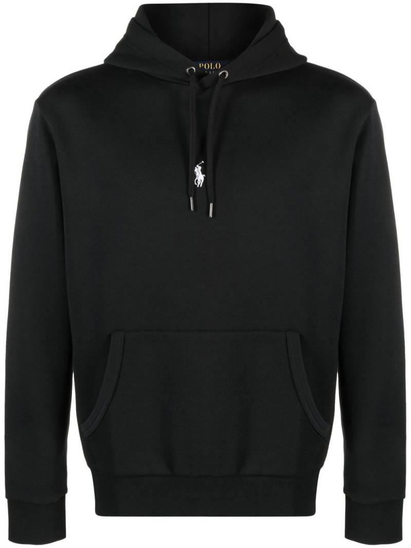 Polo Ralph Lauren embroidered logo drawstring hoodie - Black von Polo Ralph Lauren