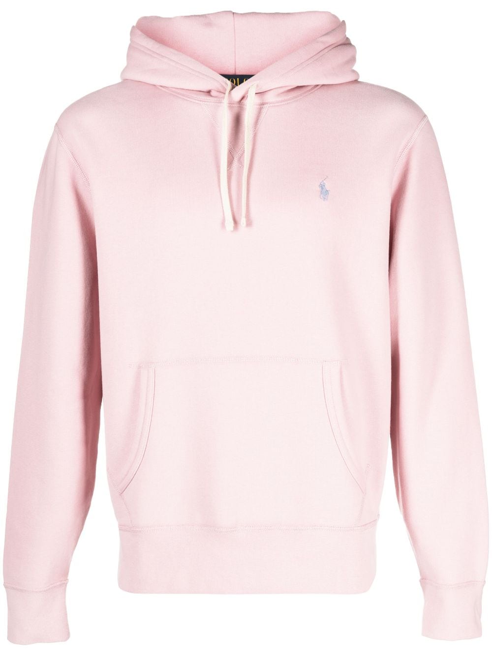 Polo Ralph Lauren embroidered-logo long-sleeve hoodie - Pink von Polo Ralph Lauren
