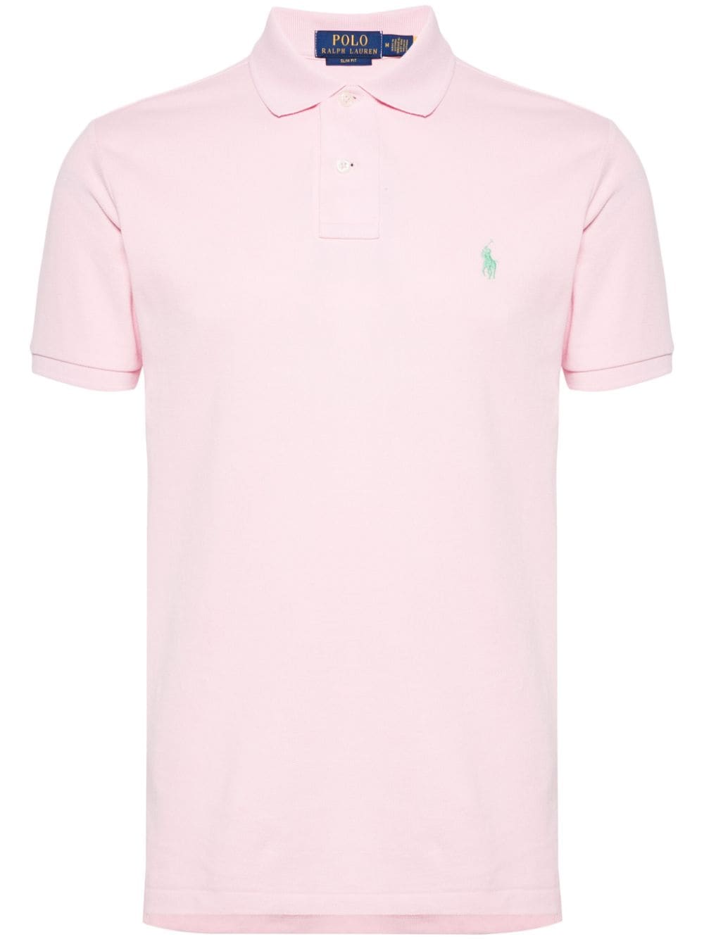 Polo Ralph Lauren embroidered-logo piqué polo shirt - Pink von Polo Ralph Lauren