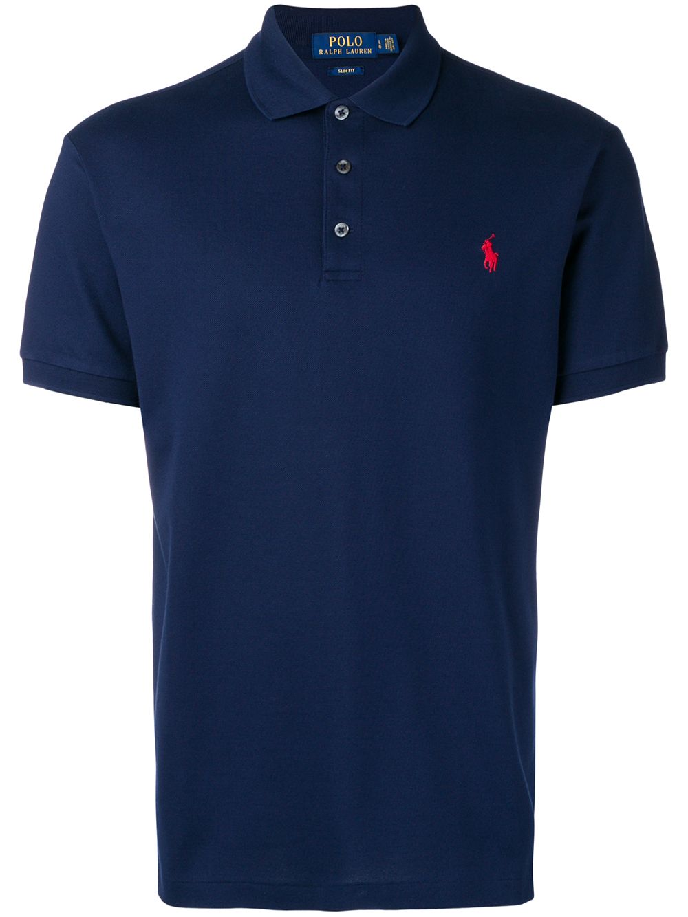 Polo Ralph Lauren embroidered logo polo shirt - Blue von Polo Ralph Lauren