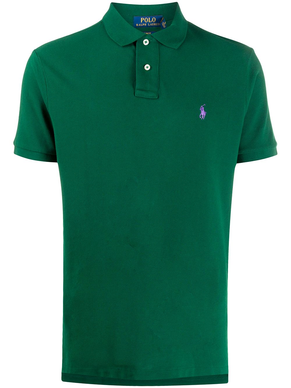 Polo Ralph Lauren embroidered logo polo shirt - Green von Polo Ralph Lauren