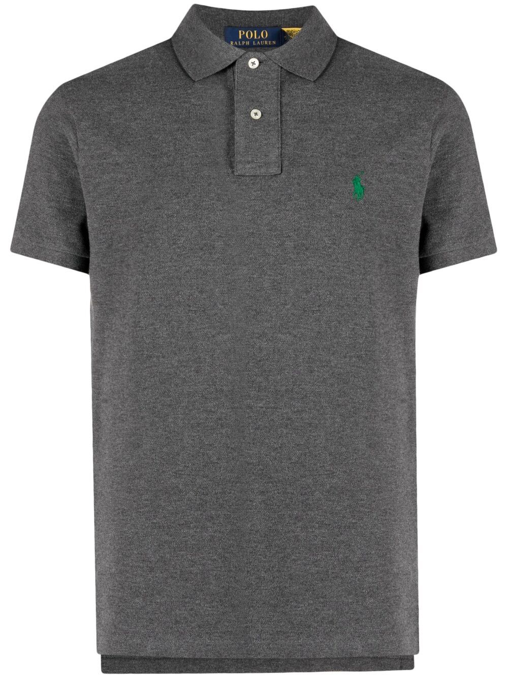 Polo Ralph Lauren embroidered-logo polo shirt - Grey von Polo Ralph Lauren