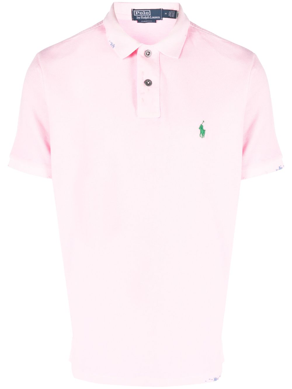 Polo Ralph Lauren embroidered-logo polo shirt - Pink von Polo Ralph Lauren