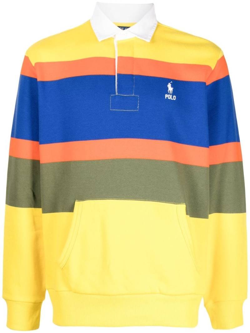 Polo Ralph Lauren embroidered-logo shirt - Multicolour von Polo Ralph Lauren