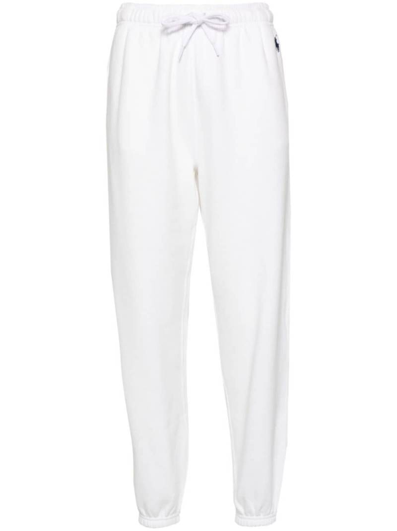 Polo Ralph Lauren embroidered-logo track pants - White von Polo Ralph Lauren