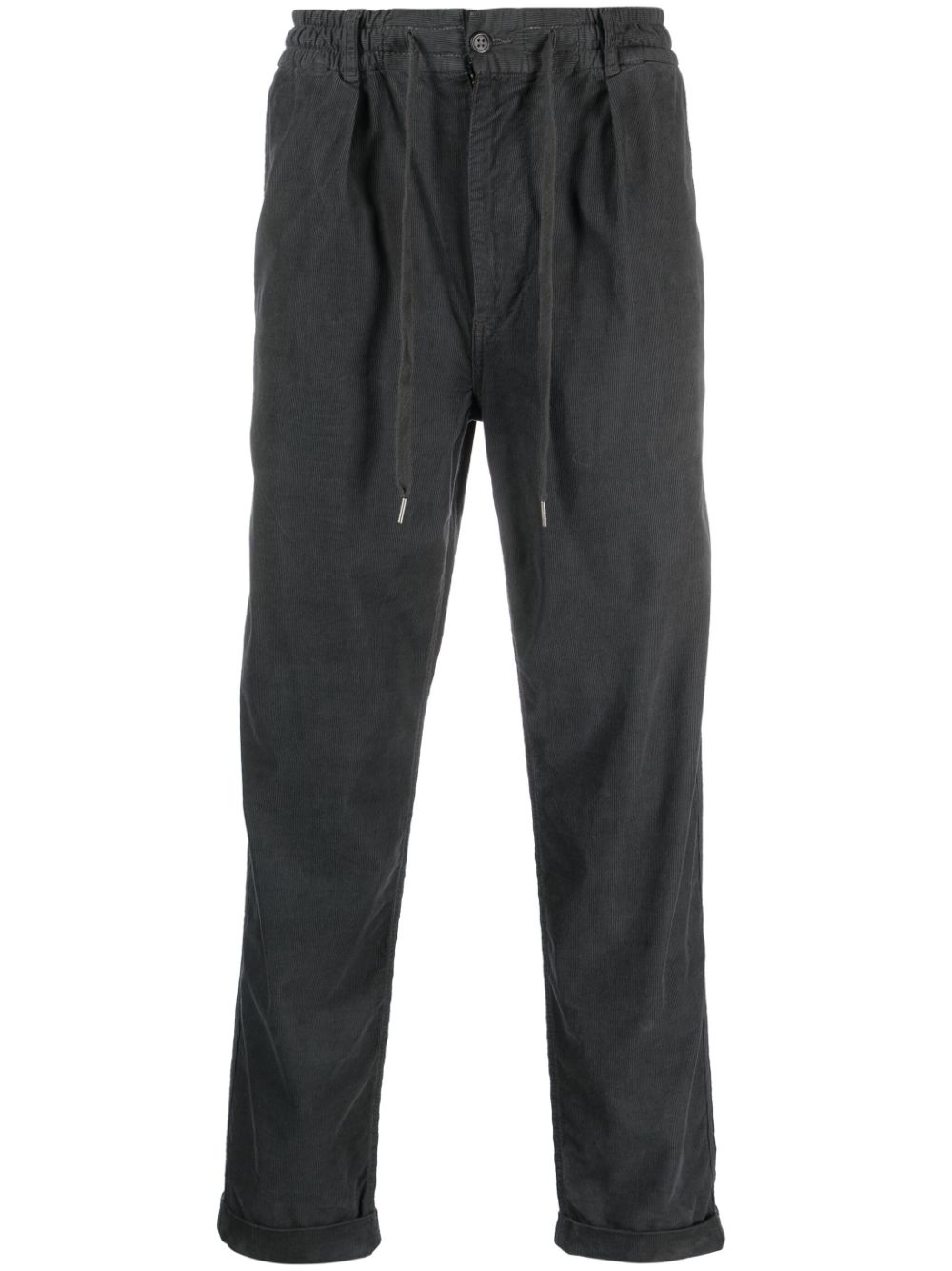 Polo Ralph Lauren fine-ribbed drawstring trousers - Grey von Polo Ralph Lauren