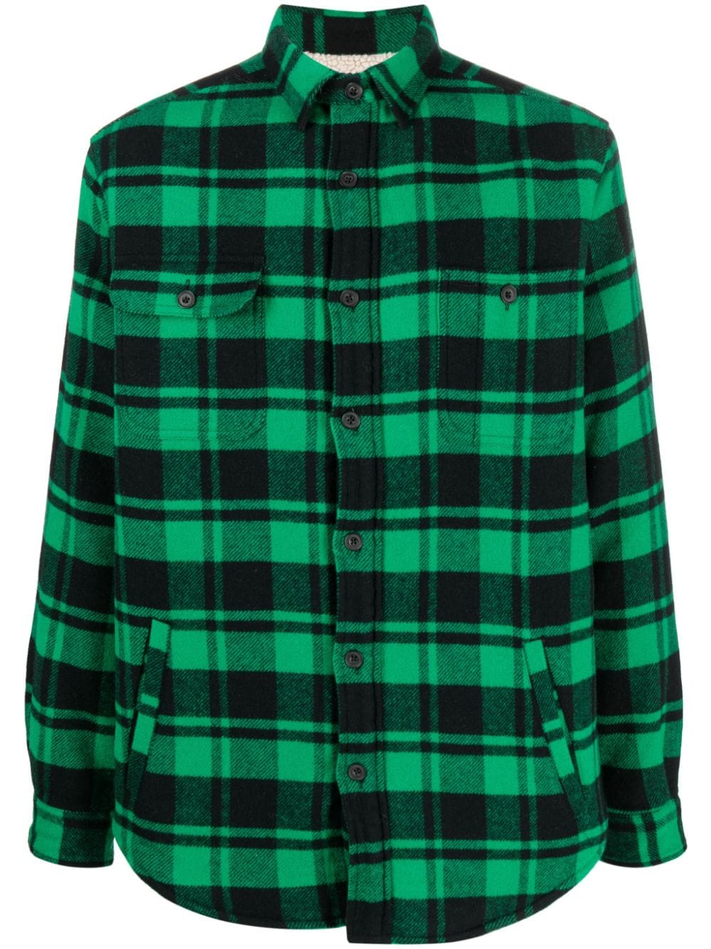 Polo Ralph Lauren flannel checked shirt - Green von Polo Ralph Lauren