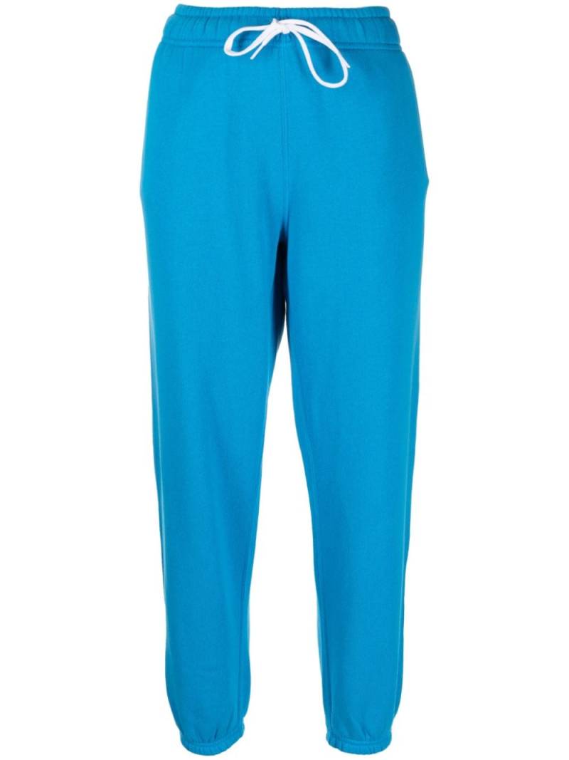 Polo Ralph Lauren fleece cotton track pants - Blue von Polo Ralph Lauren