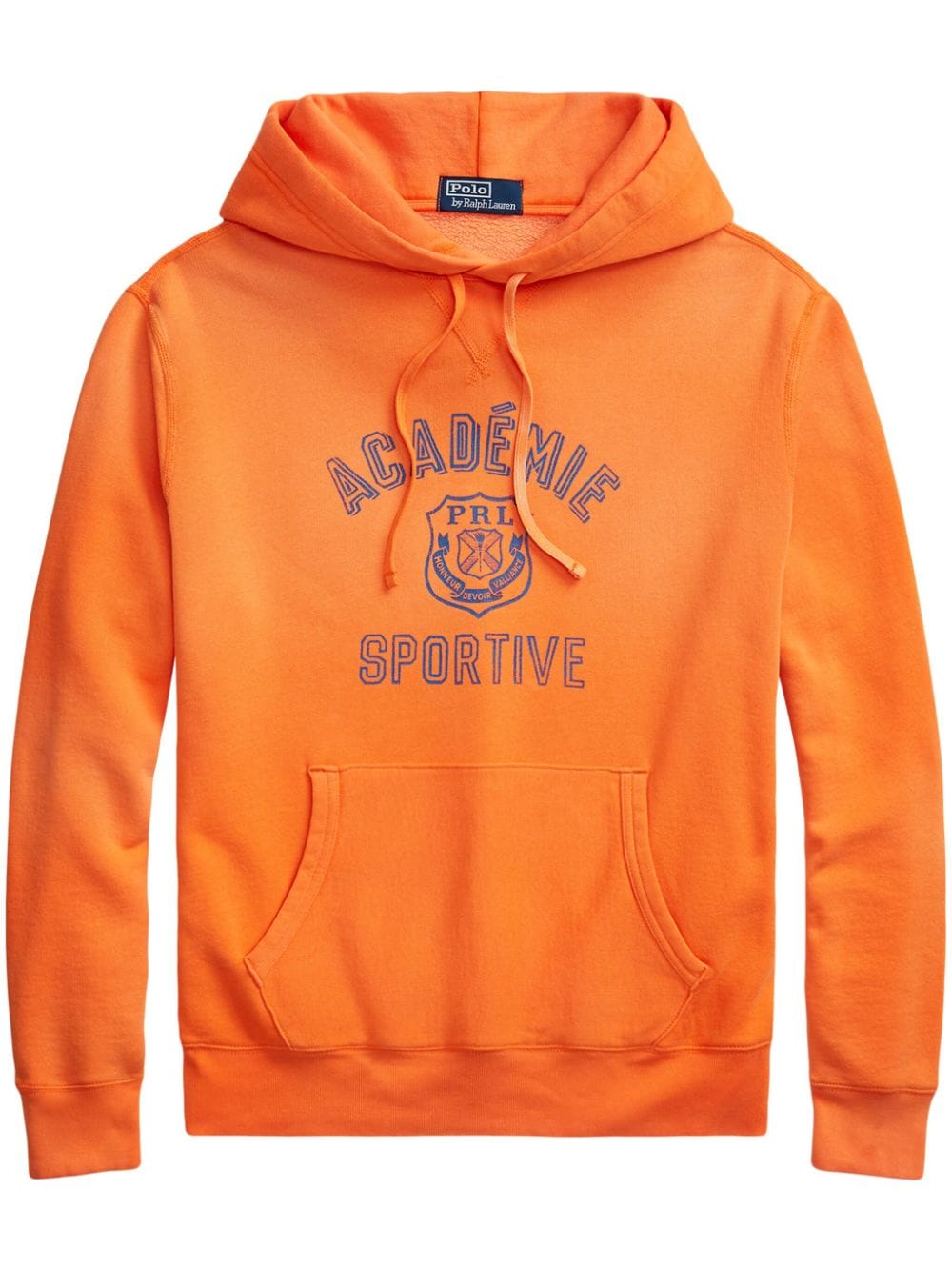 Polo Ralph Lauren graphic-print drawstring hoodie - Orange von Polo Ralph Lauren