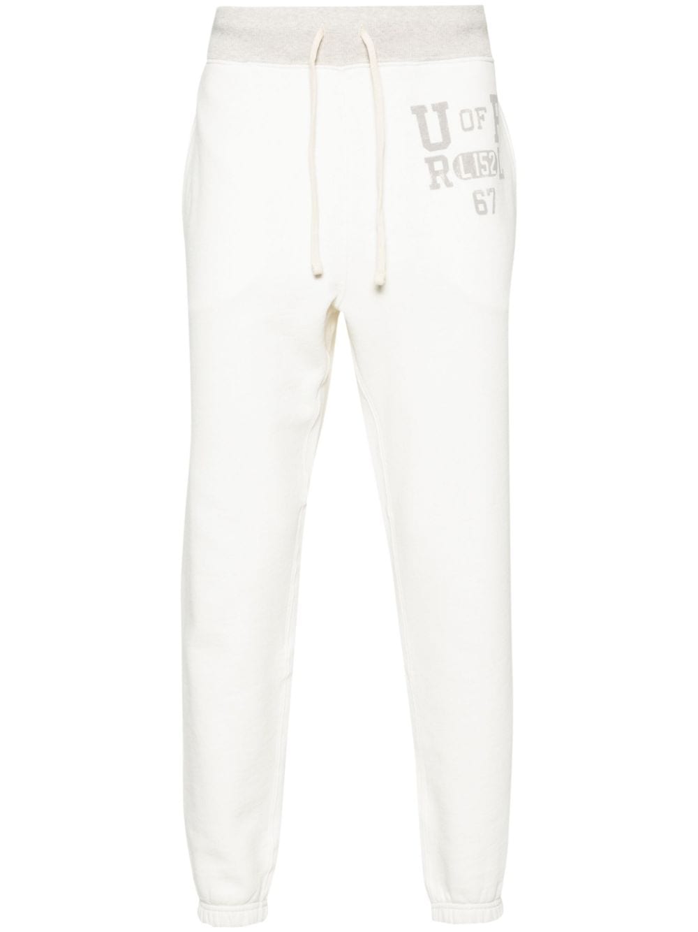 Polo Ralph Lauren graphic-print track pants - Neutrals von Polo Ralph Lauren