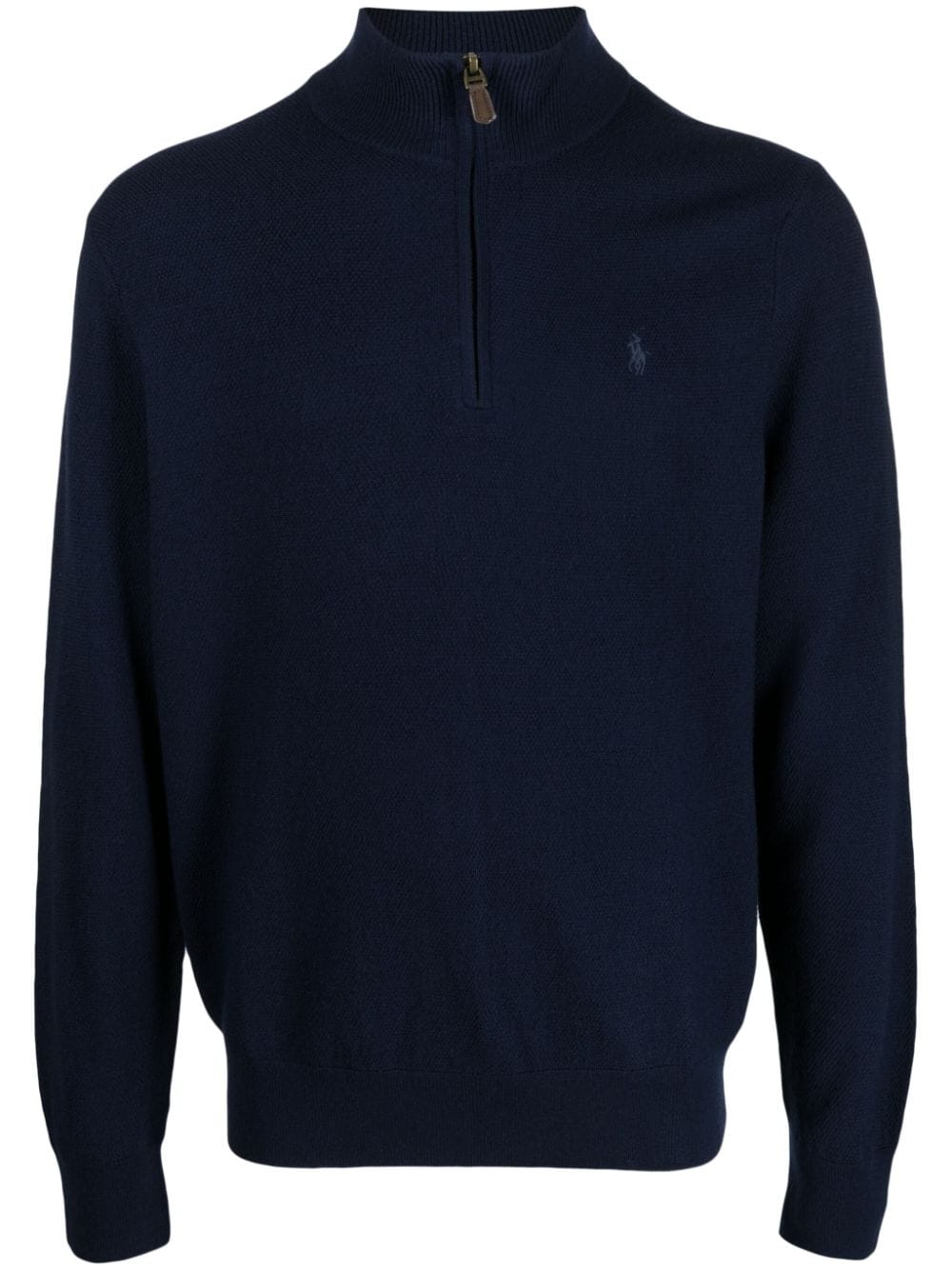 Polo Ralph Lauren high-neck wool jumper - Blue von Polo Ralph Lauren