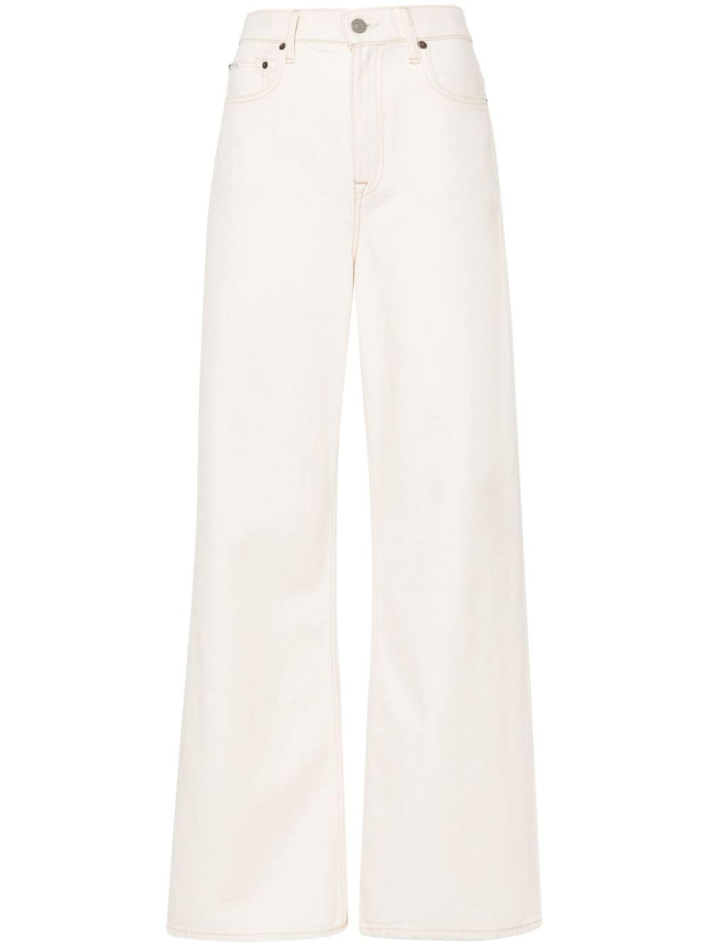 Polo Ralph Lauren high-rise wide-leg jeans - Neutrals von Polo Ralph Lauren