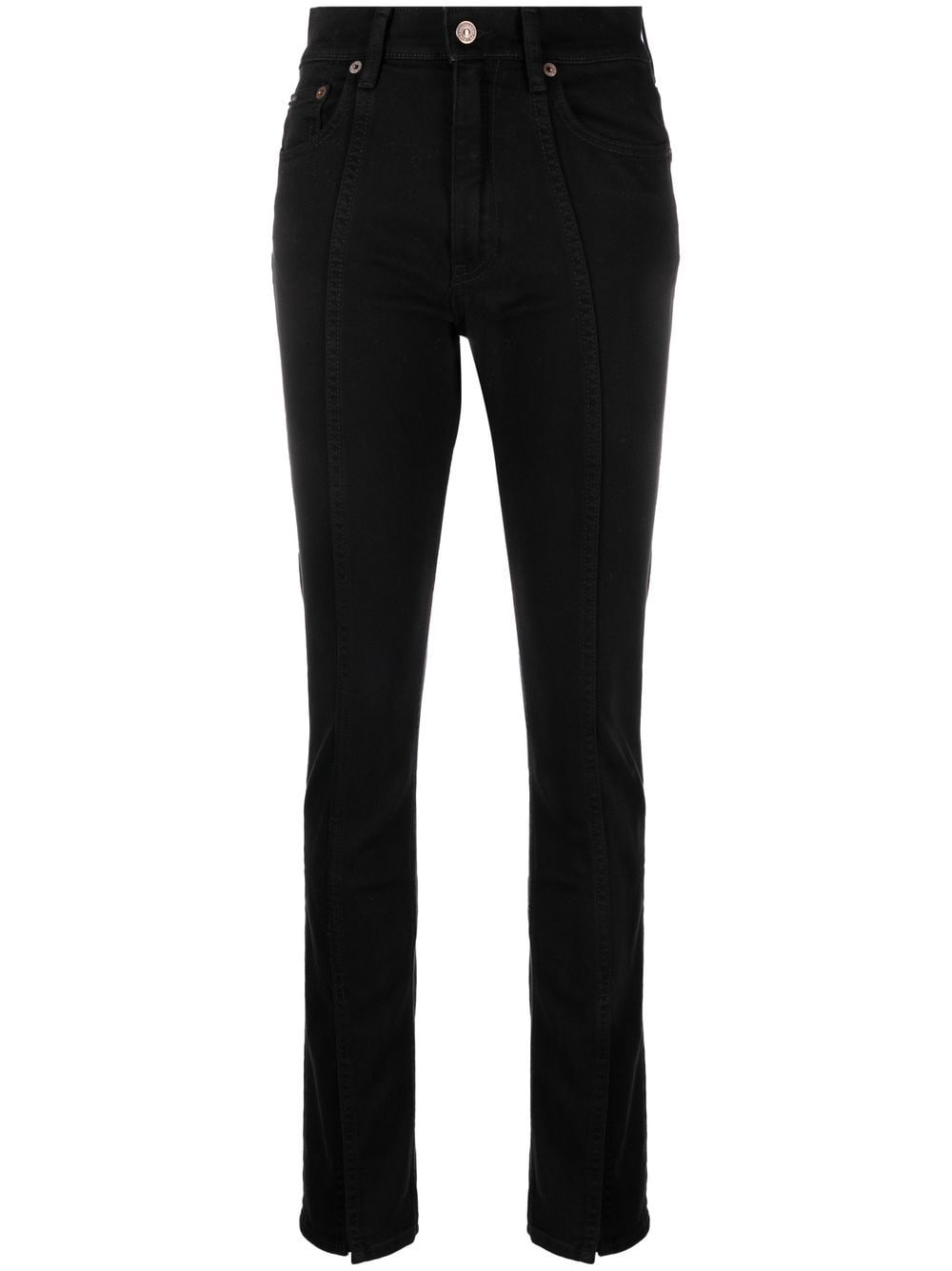 Polo Ralph Lauren high-waisted denim jeans - Black von Polo Ralph Lauren