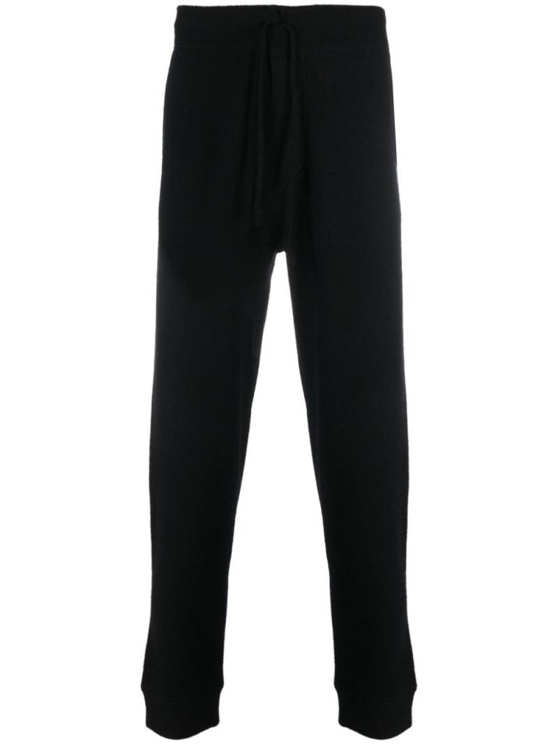 Polo Ralph Lauren jersey-knit cashmere track pants - Black von Polo Ralph Lauren