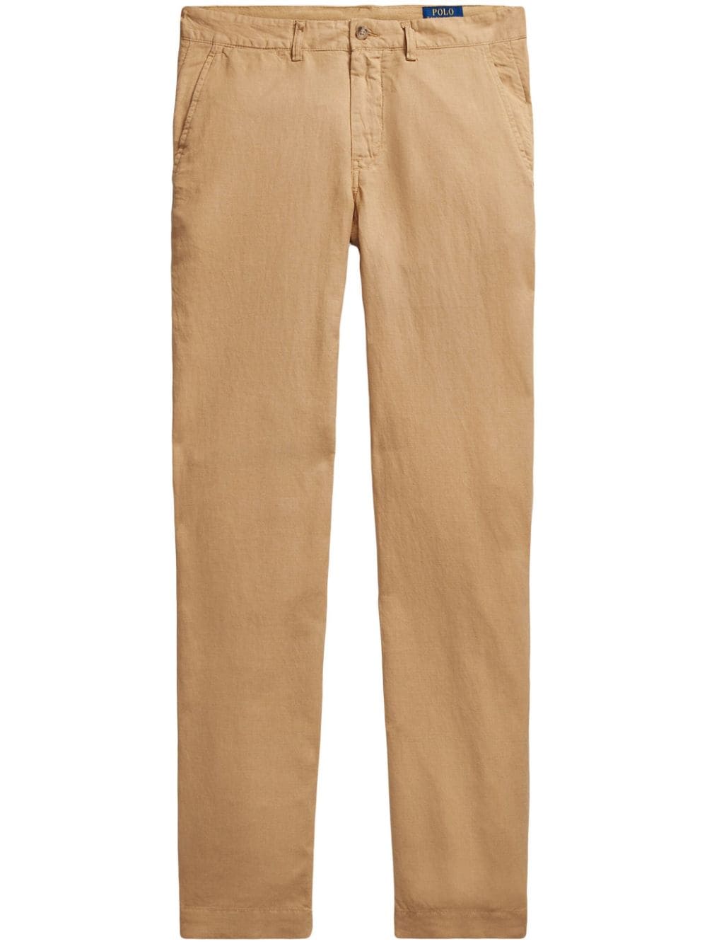 Polo Ralph Lauren linen-blend slim-cut trousers - Neutrals von Polo Ralph Lauren