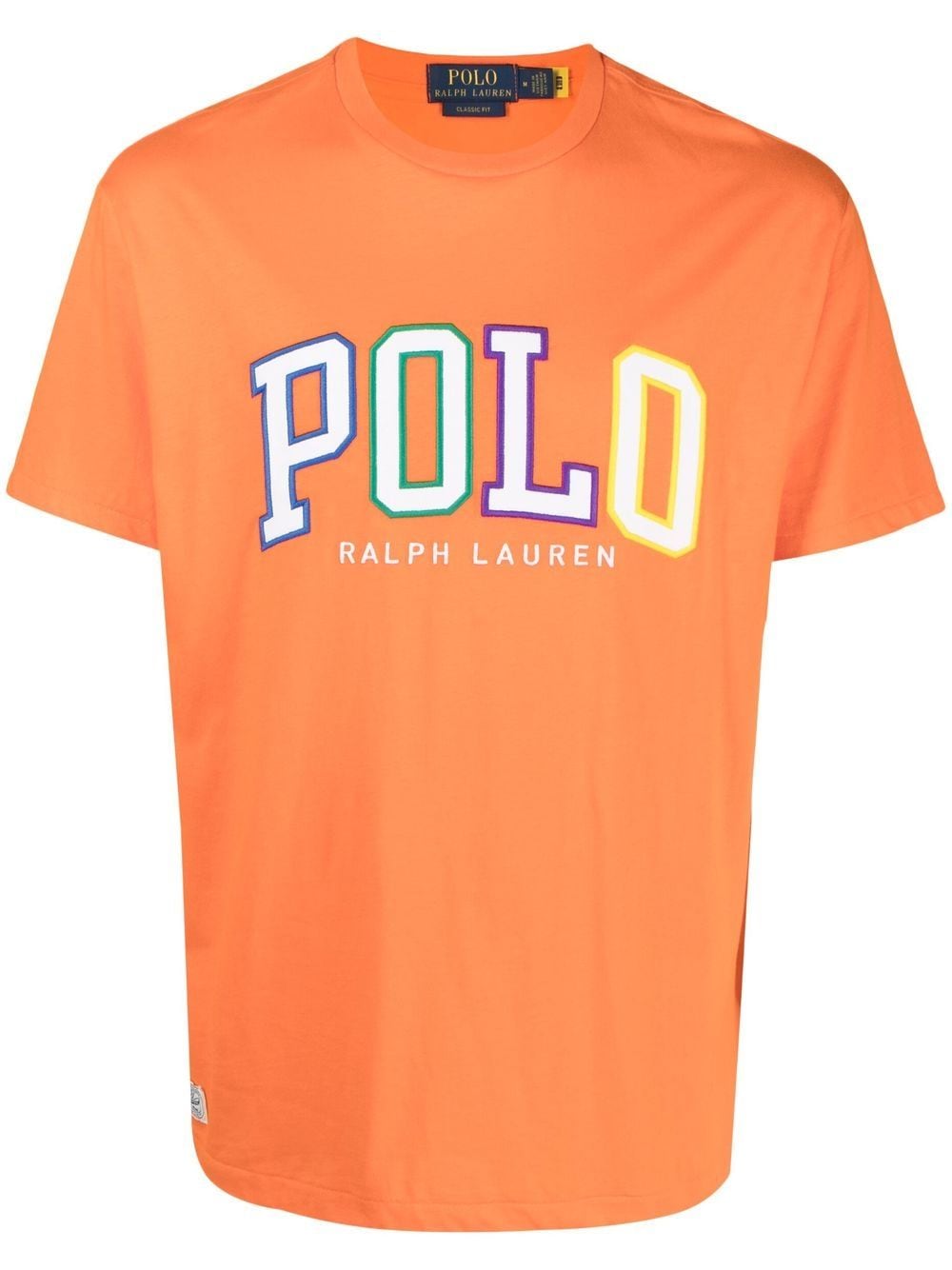 Polo Ralph Lauren logo appliqué T-shirt - Orange von Polo Ralph Lauren