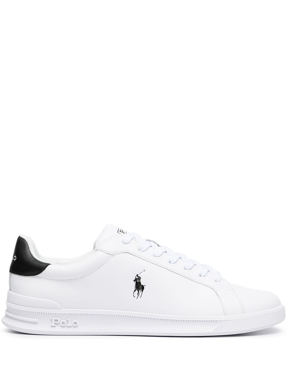 Polo Ralph Lauren logo-detail lace-up sneakers - White von Polo Ralph Lauren