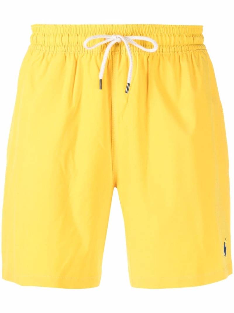 Polo Ralph Lauren logo drawstring swim shorts - Yellow von Polo Ralph Lauren