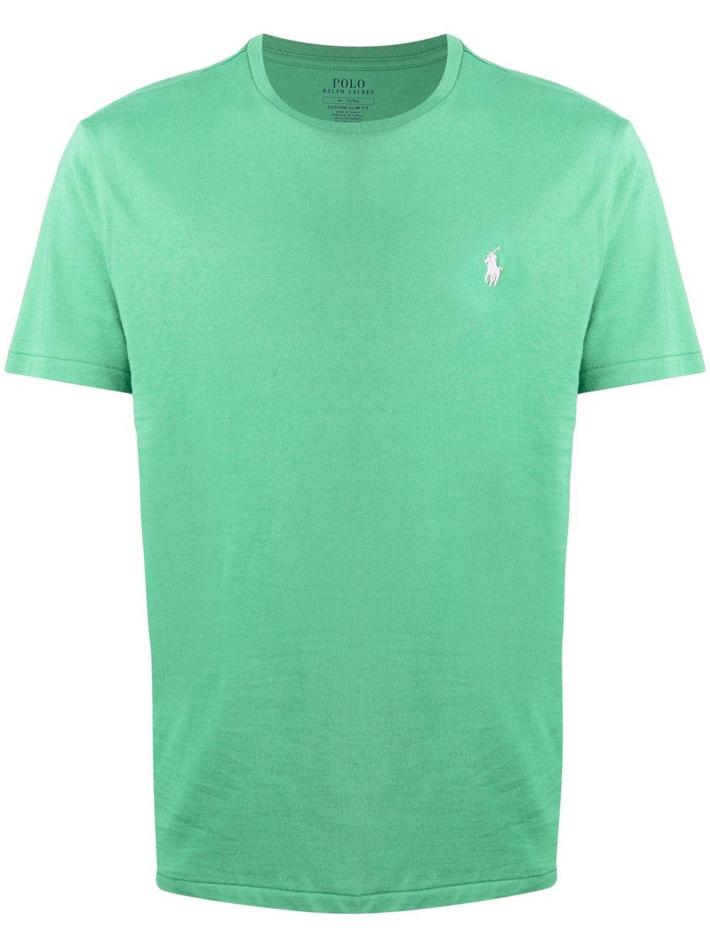Polo Ralph Lauren logo-embroidered cotton T-shirt - Green von Polo Ralph Lauren