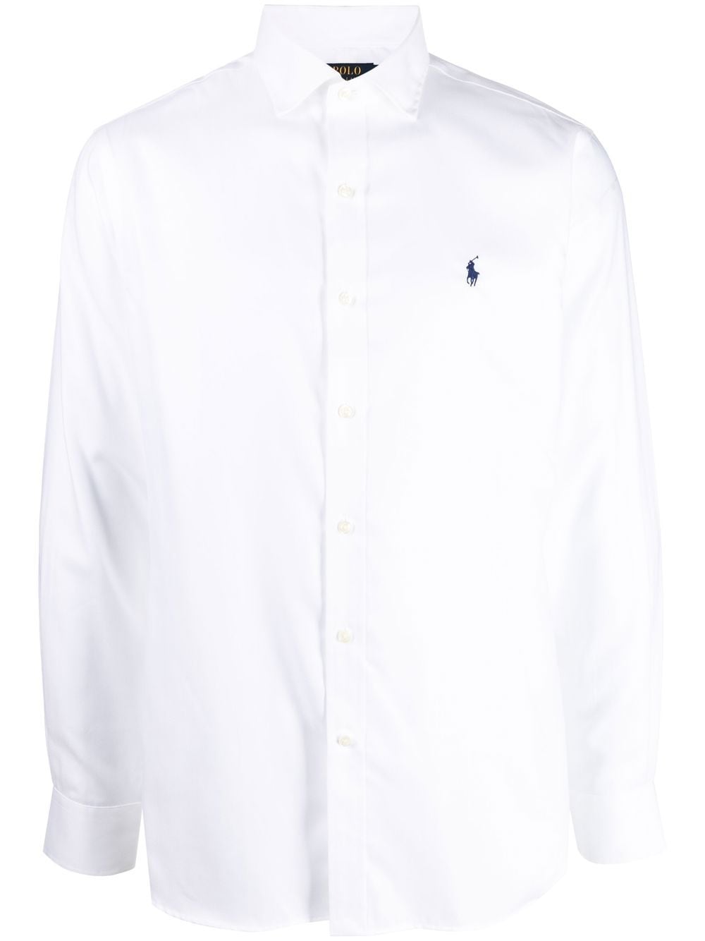Polo Ralph Lauren logo-embroidered shirt - White von Polo Ralph Lauren