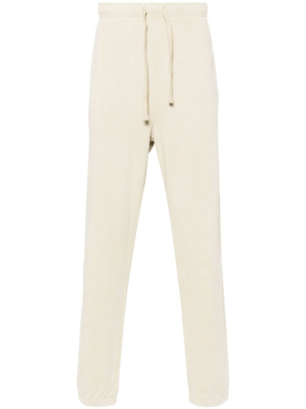 Polo Ralph Lauren logo-embroidered stonewashed track pants - Neutrals von Polo Ralph Lauren