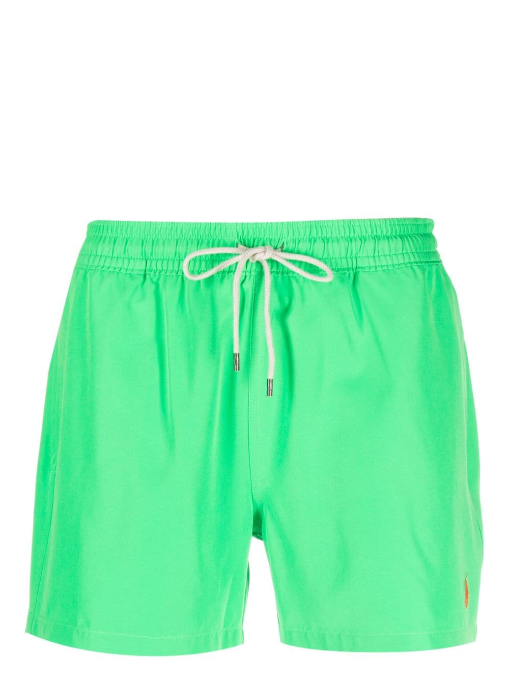 Polo Ralph Lauren logo-embroidered swim shorts - Green von Polo Ralph Lauren