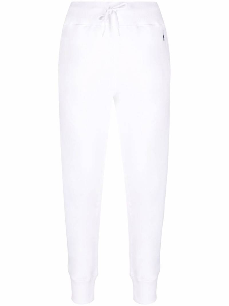 Polo Ralph Lauren logo-embroidered track pants - White von Polo Ralph Lauren