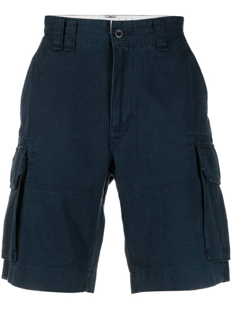 Polo Ralph Lauren logo-patch cotton cargo shorts - Blue von Polo Ralph Lauren