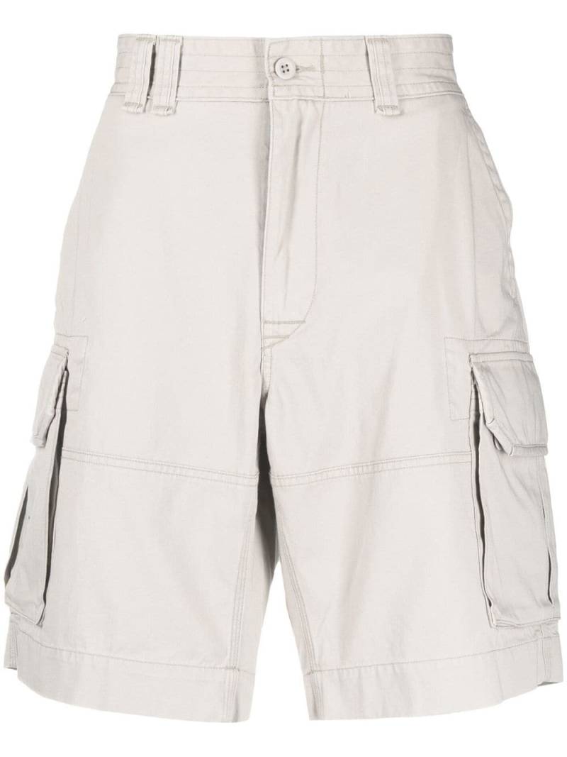 Polo Ralph Lauren logo-patch cotton cargo shorts - Neutrals von Polo Ralph Lauren