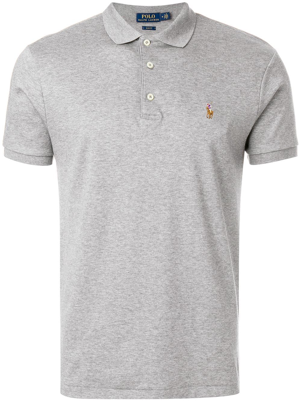 Polo Ralph Lauren logo polo shirt - Grey von Polo Ralph Lauren