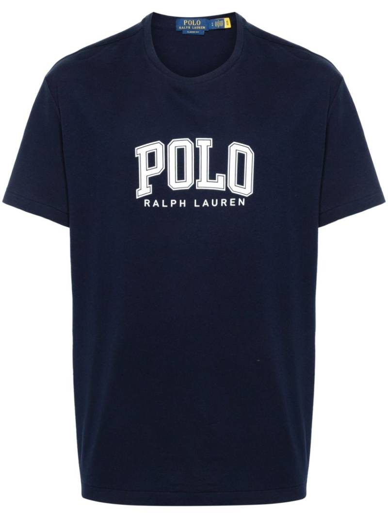 Polo Ralph Lauren logo-print cotton T-shirt - Blue von Polo Ralph Lauren