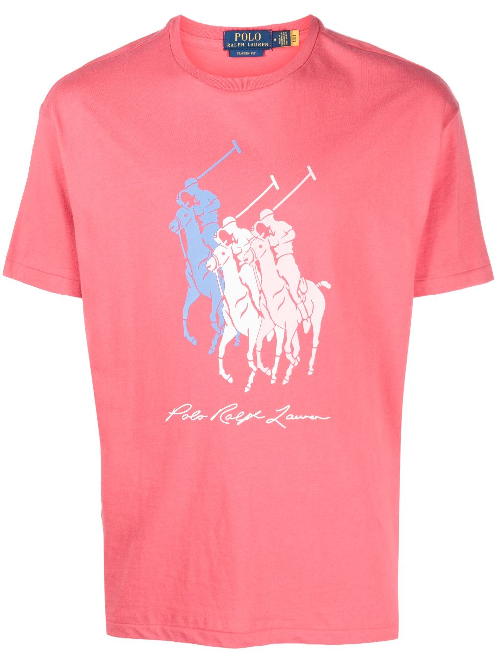 Polo Ralph Lauren logo-print cotton T-shirt - Red von Polo Ralph Lauren