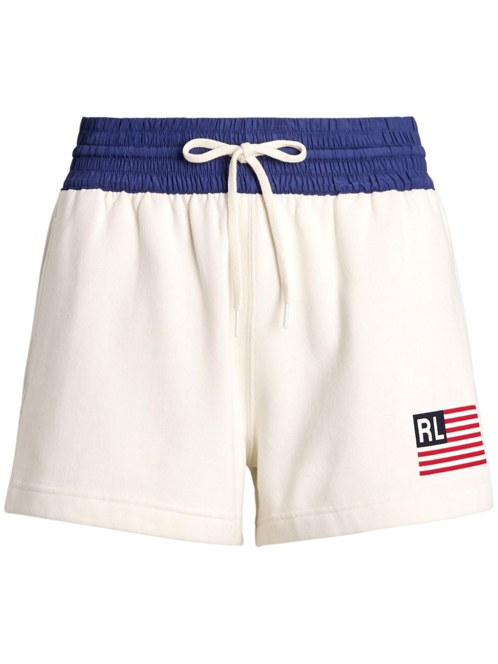 Polo Ralph Lauren logo-print shorts - White von Polo Ralph Lauren