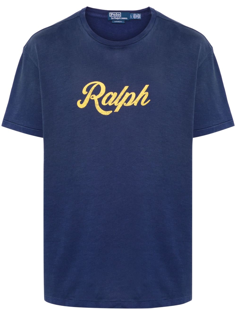 Polo Ralph Lauren logo-printed cotton T-shirt - Blue von Polo Ralph Lauren