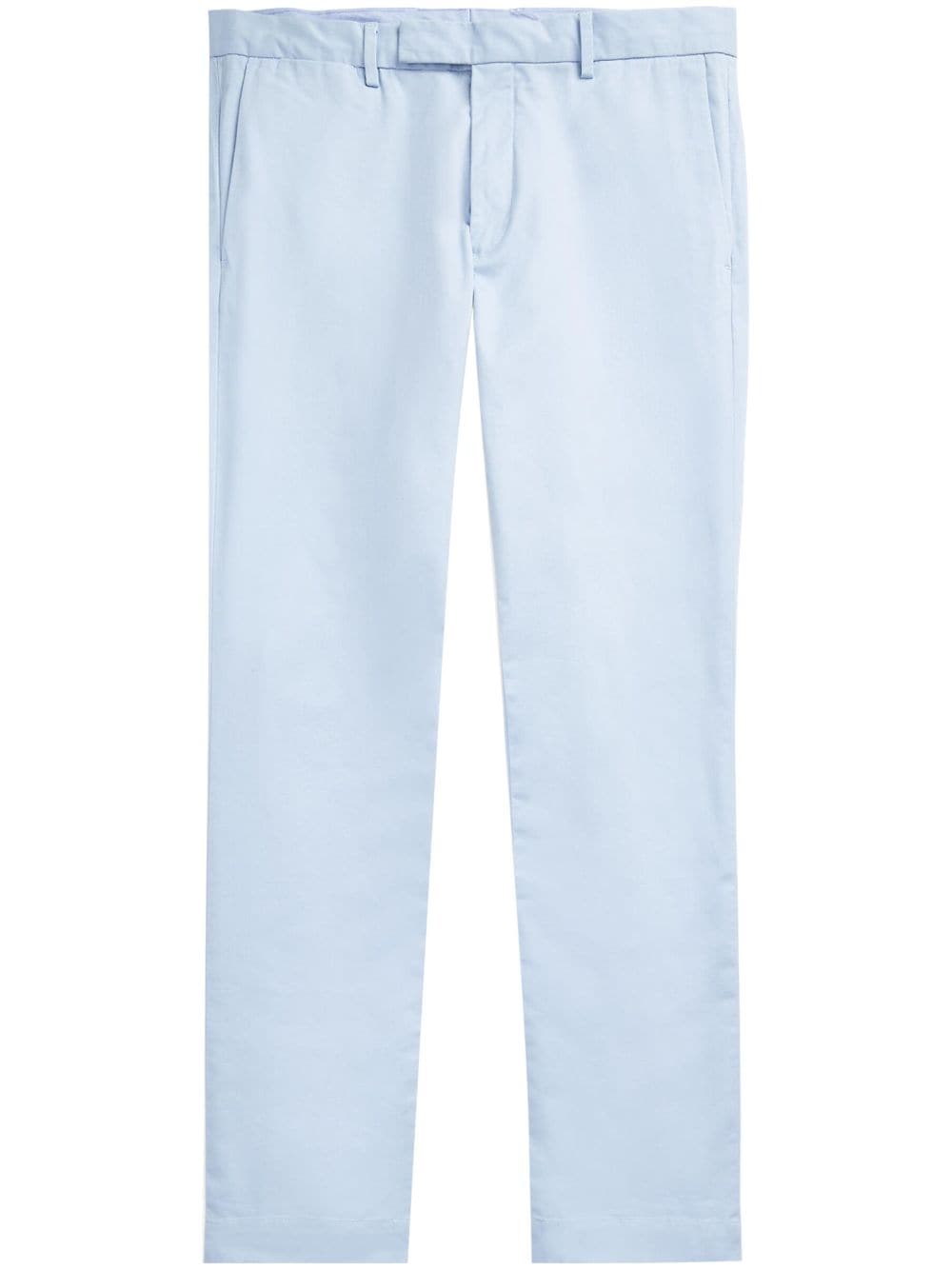 Polo Ralph Lauren logo-tag cotton trousers - Blue von Polo Ralph Lauren