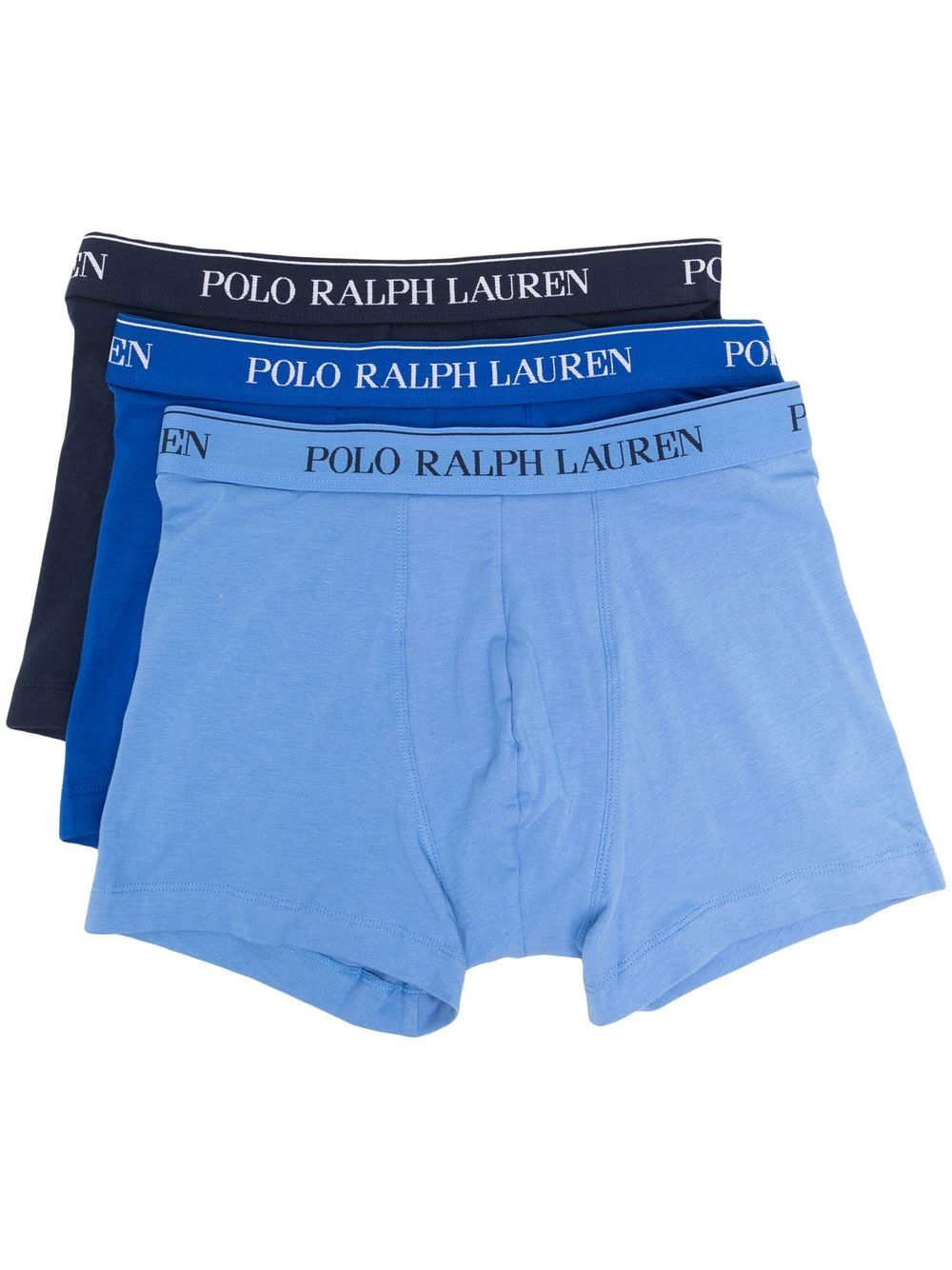 Polo Ralph Lauren logo-waistband boxers 3 pack - Blue von Polo Ralph Lauren