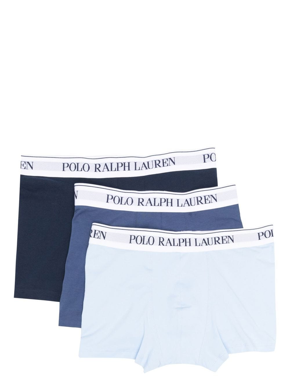 Polo Ralph Lauren logo-waistband boxers set of 3 - Blue von Polo Ralph Lauren