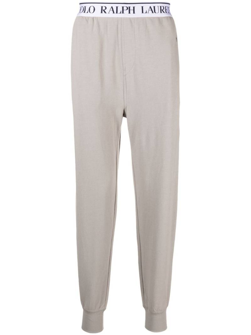 Polo Ralph Lauren logo-waistband jogger sleep trousers - Grey von Polo Ralph Lauren