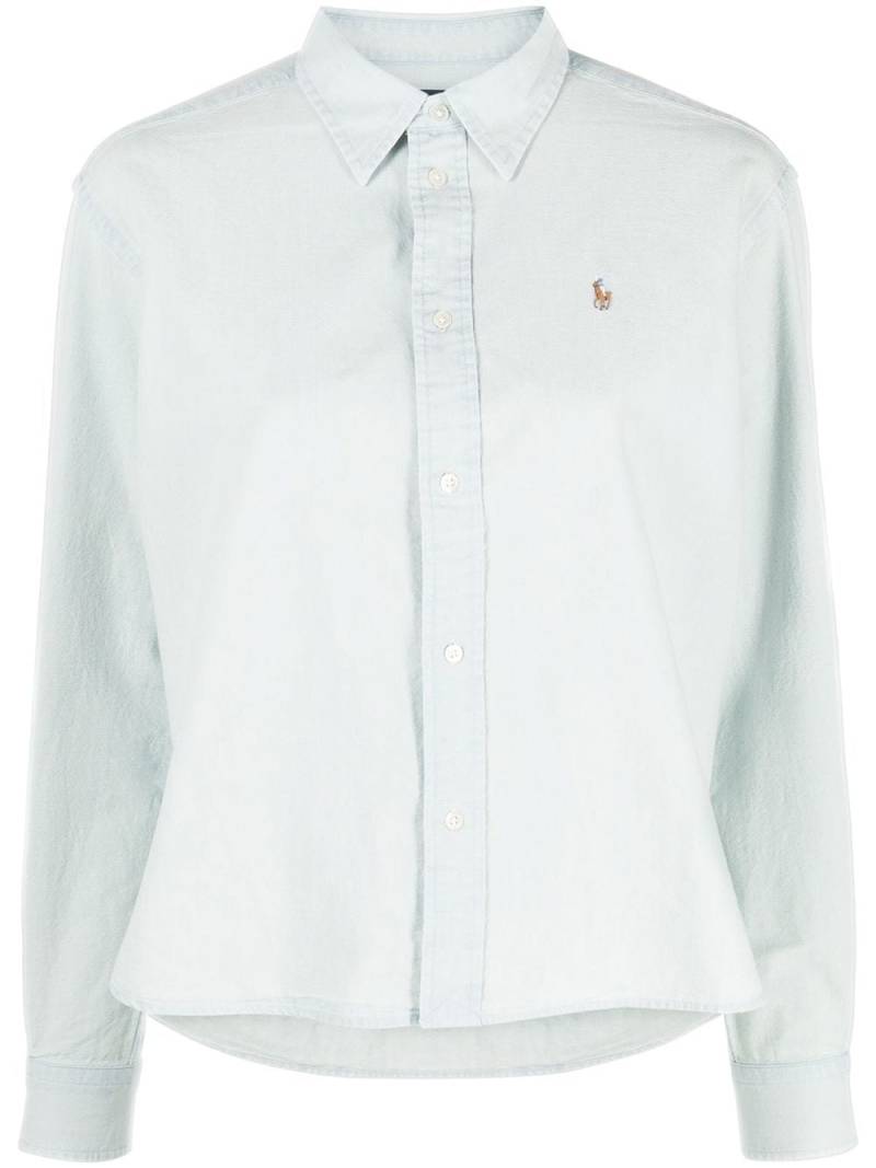 Polo Ralph Lauren long-sleeve button-up shirt - Blue von Polo Ralph Lauren