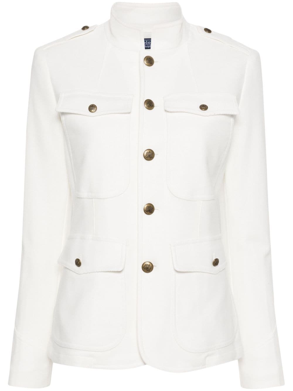 Polo Ralph Lauren long-sleeve jacket - White von Polo Ralph Lauren