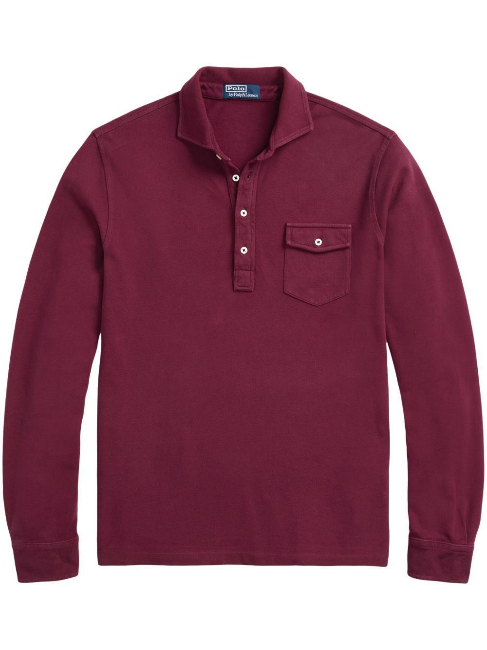 Polo Ralph Lauren long-sleeve polo shirt - Red von Polo Ralph Lauren