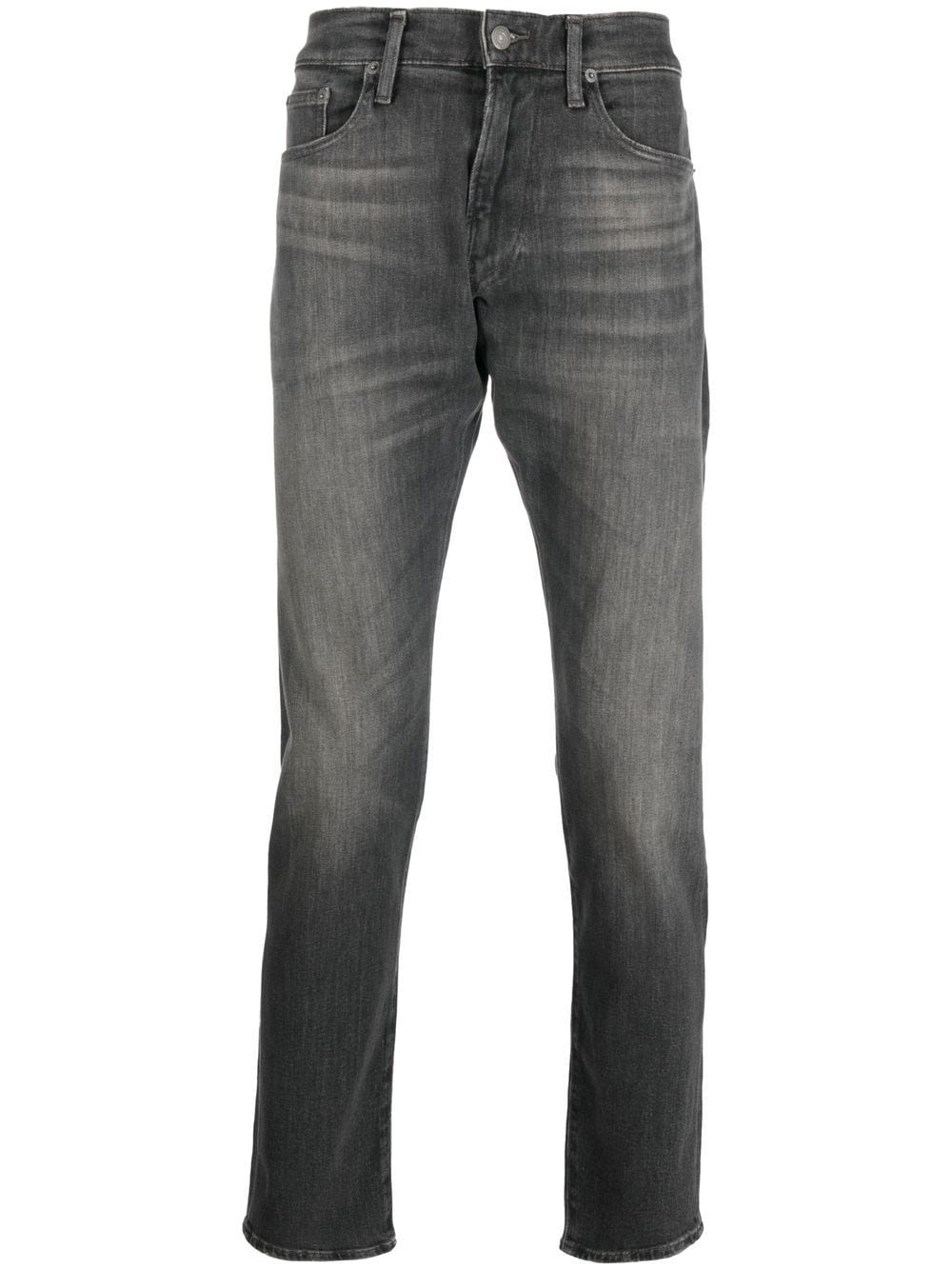 Polo Ralph Lauren low-rise slim-cut jeans - Grey von Polo Ralph Lauren