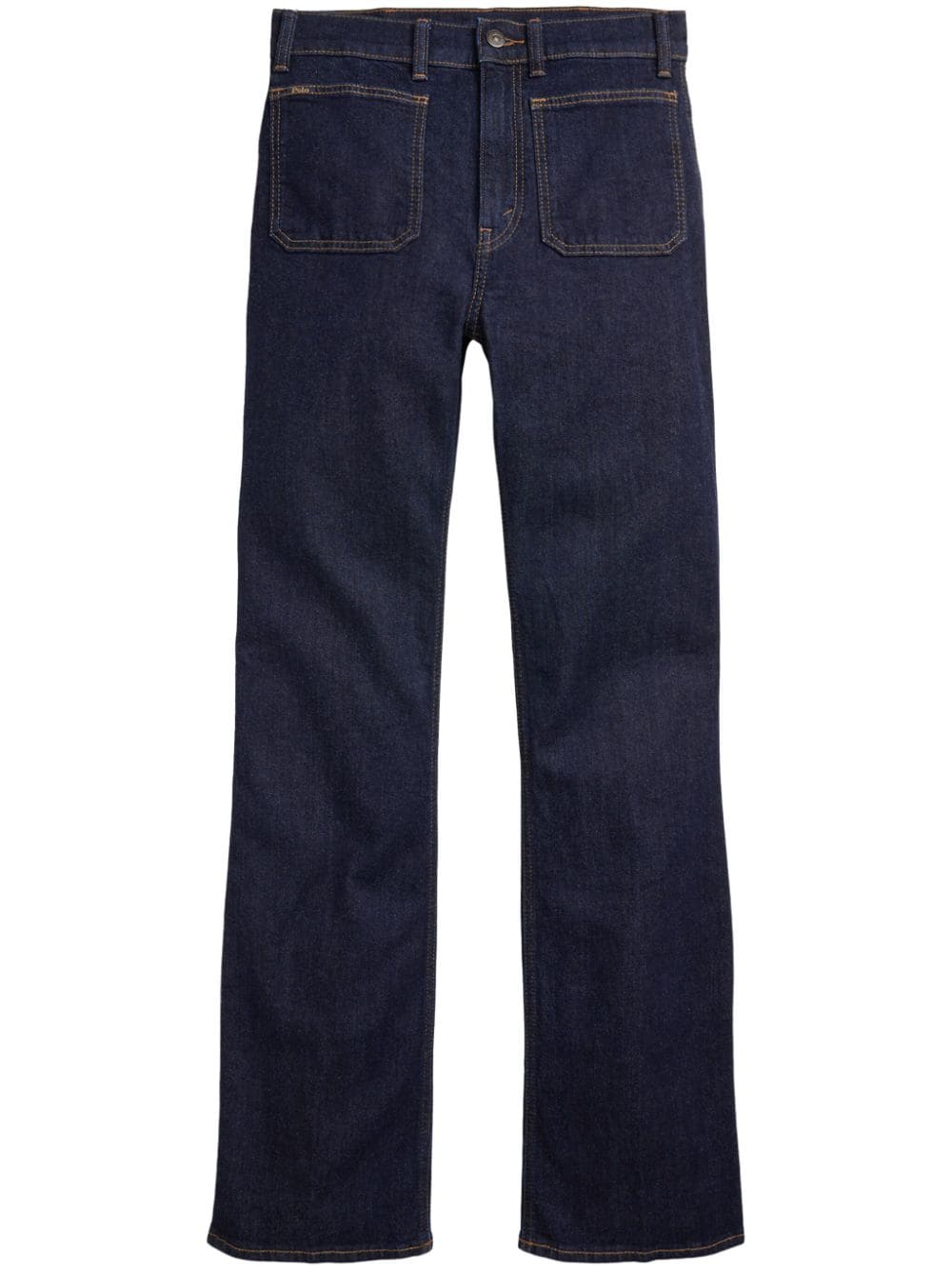 Polo Ralph Lauren mid-rise bootcut jeans - Blue von Polo Ralph Lauren