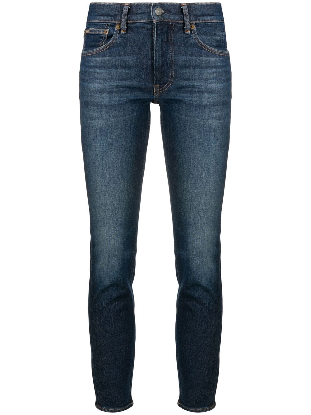 Polo Ralph Lauren mid-rise cropped jeans - Blue von Polo Ralph Lauren