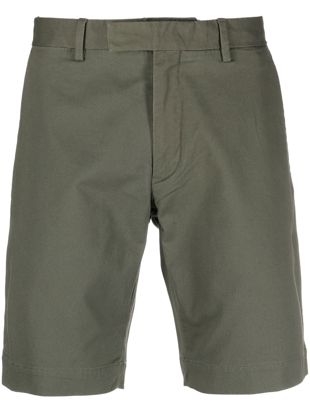 Polo Ralph Lauren off-centre fastening chino shorts - Green von Polo Ralph Lauren